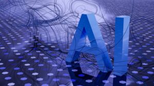 Ilustración de inteligencia artificial y tecnología digital