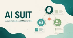 AI Suit: guías sobre inteligencia artificial, automatización y CRM para pymes